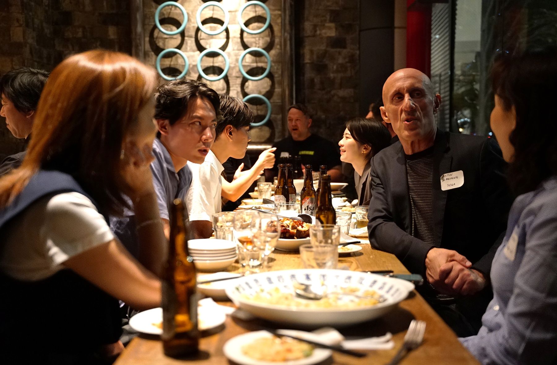 Guests seated at the SEG3 Supper Club Tokyo in Tokyo